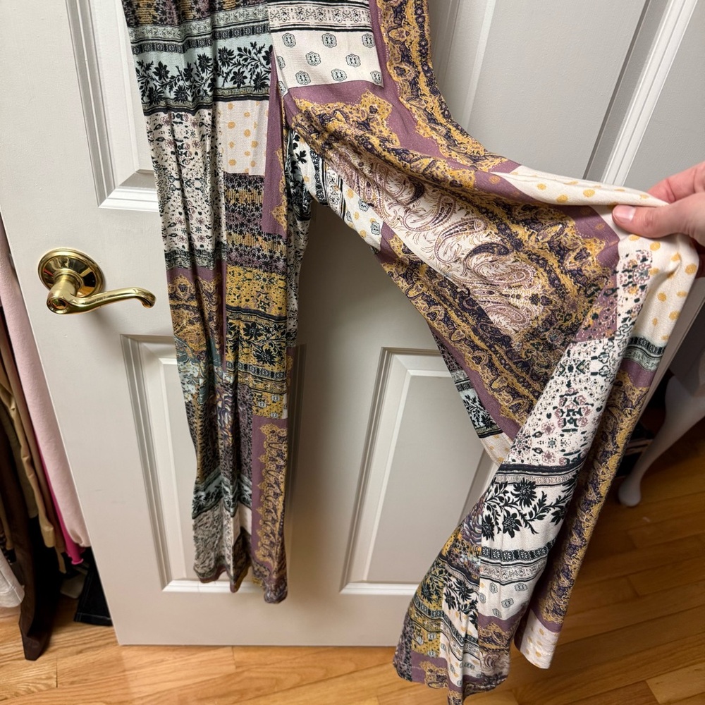 Free People Patchwork Jumpsuit - image 6